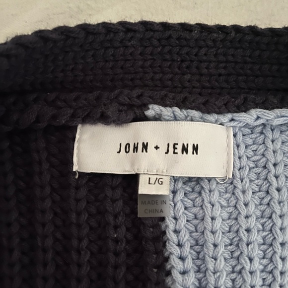 John + Jenn Oversized Cardigan, NWOT, size Large, Cotton/Acrylic. - Picture 3 of 6